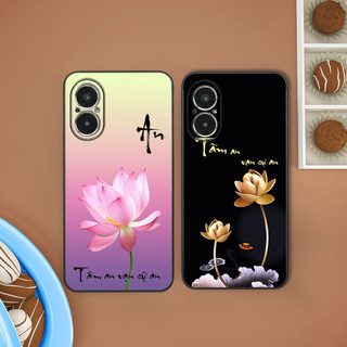 Ốp lưng Realme C67 in hình thư pháp tâm an bình an