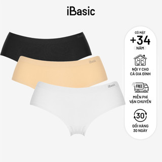Combo 3 quần lót nữ lưng vừa không đường may iBasic V188