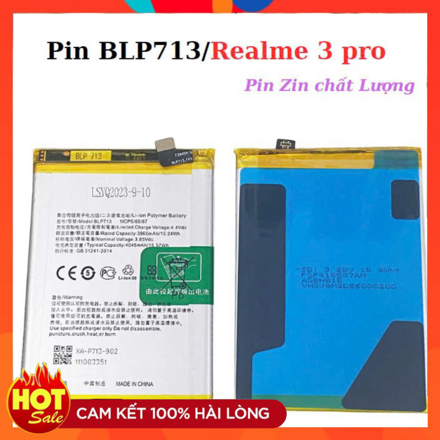 Pin BLP713 / Realme 3 Pro,mới ,mới về hàng