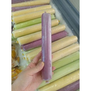 Xôi cây chiên phồng có sẵn ba màu