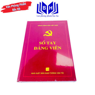 Sổ tay đảng viên B5 bìa cứng 200 trang, Sổ tay đảng viên Minh Châu 714