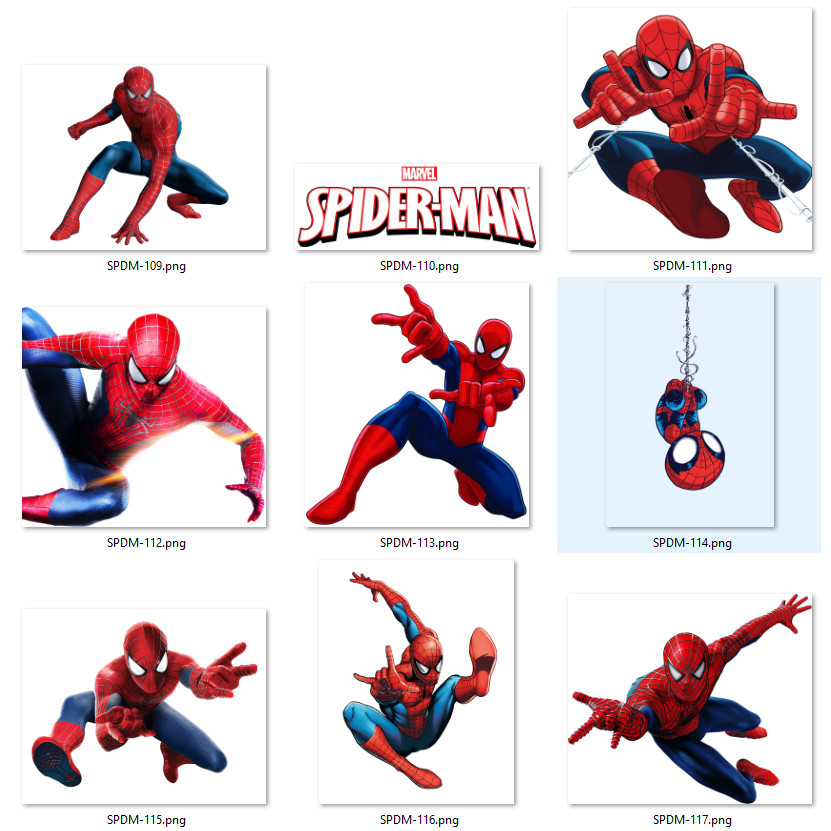 Hình Ủi, Hình Ép Nhiệt Spider Man (Fan Art) 13
