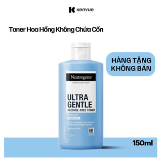[HÀNG TẶNG KHÔNG BÁN] Nước hoa hồng không chứa cồn Neutrogena Alcohol Free Toner 150ml - 210100159