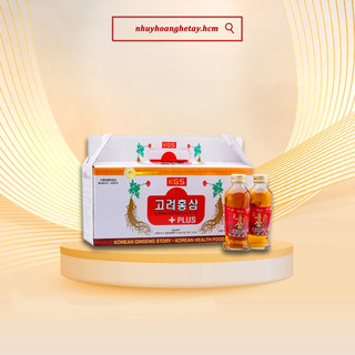 Chai nước uống hồng sâm cao cấp hàn quốc g18 - chính hãng kgs
