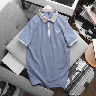 Áo thun polo nam trơn Basic Eagle cotton lạnh mềm mịn, áo thun trung niên tặng bố đẹp