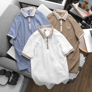 Áo polo nam trơn Basic A.Eagle, size 90kg thoải mái, cotton mềm mịn, áo đẹp tặng bạn trai