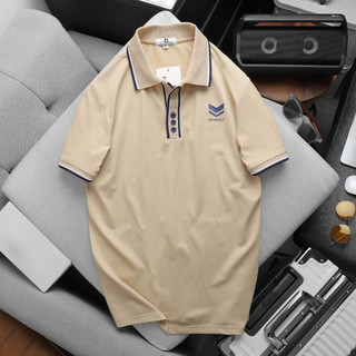 Áo thun polo nam trơn phối trụ PERFECT big size 90kg thoải mái, cotton lạnh thoải mái