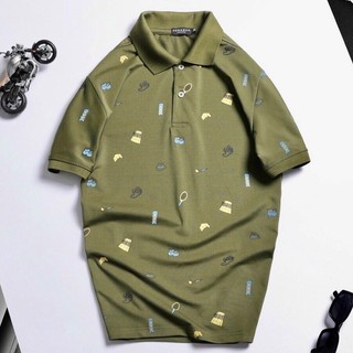 Áo thun polo nam họa tiết Pegasus Travel big size 3xl 90kg thoải mái, trẻ trung, sang trọng