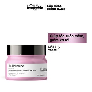 Dầu hấp giúp tóc suôn mềm và giảm xơ rối Serie Expert Liss Unlimited 250ml