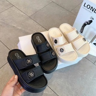 Dép Nữ Lainiki Dép Bánh Mỳ Cao 3,5Cm, Dép Nữ Quai Ngang Độn Đế Siêu Hot 861