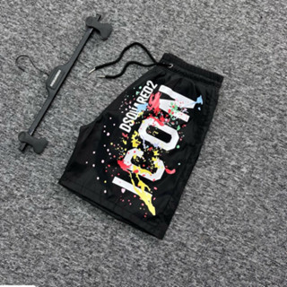  89 Quần Short Gió Nam DSQ2 Đen In Hoạ Tiết Chữ ICON Loang Vảy Sơn 7 Màu Dọc Đùi Cho Các Boy Phố Đi Chơi Đi Đánh Điện Tử  
