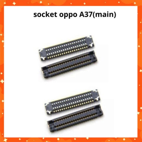 Socket oppo a37 trên main
