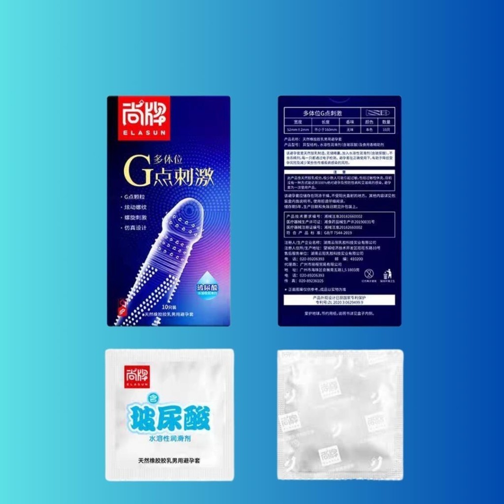 Bao cao su Gai Xoắn Ôc ôm sát kích thích sâu tăng khoái cảm Hộp 10 bao BCS01
