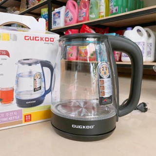 Ấm Siêu Tốc Thủy Tinh 2L, Bình Đun Nước Siêu Tốc Trong Suốt , Ấm Đun Nước Pha Trà Tự Ngắt Khi Sôi