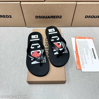 Dép tông DSQ mẫu mới - Dép xỏ ngón hoạ tiết đủ sz (sẵn)