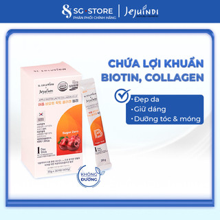 Thạch táo Biotin 3L Solution Jelly Sugar Zero (20g*30 gói)