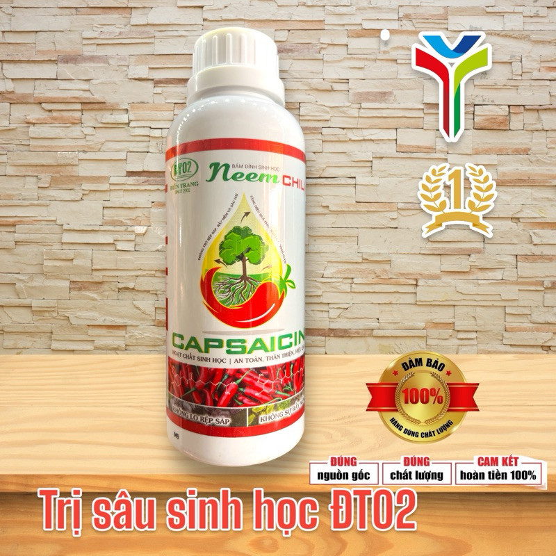 Dịch tỏi ớt Neem chilli DT02 500ml