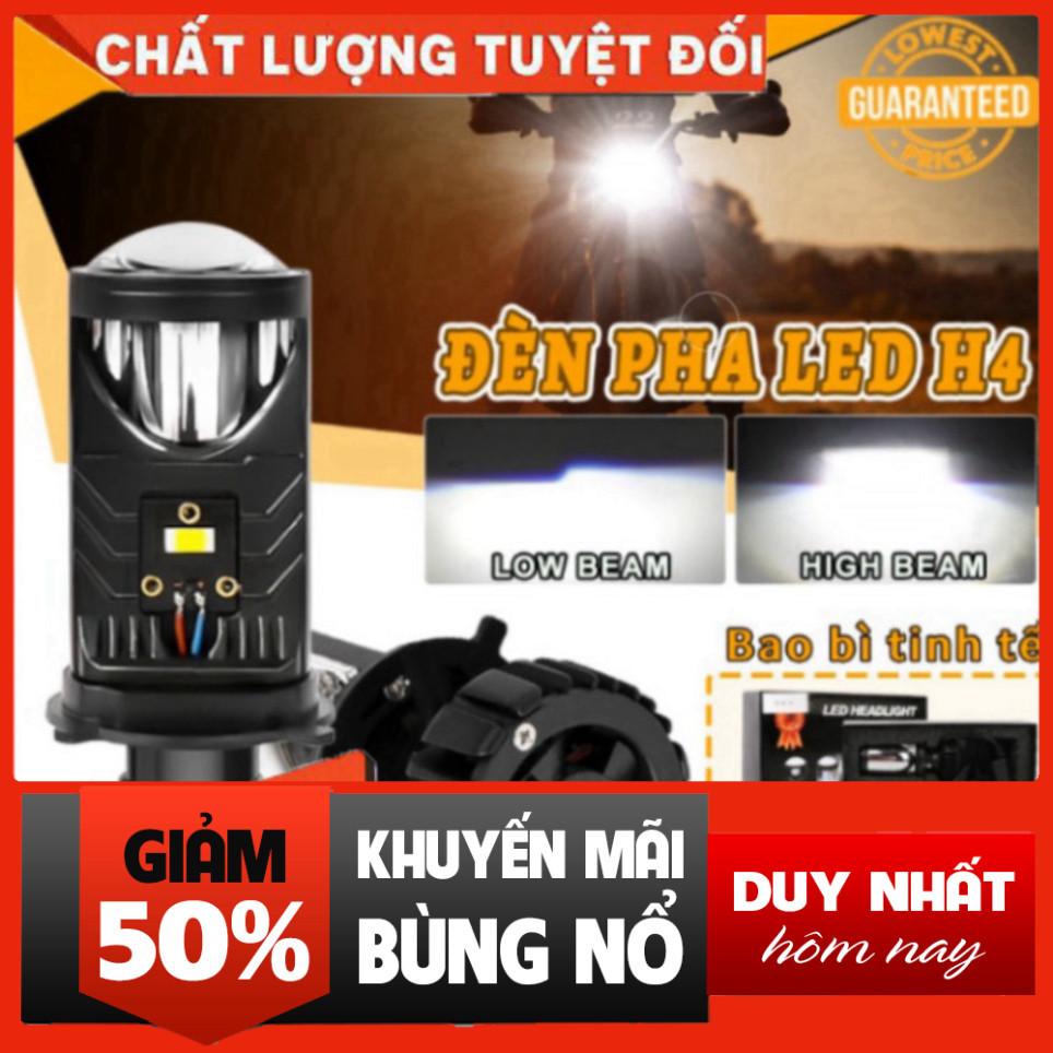 CO LIGHT Mini LED H4 Bộ Đèn Canbus 45W 20000LM bi cầu mini h4 Ống Kính Máy Chiếu thay đổi Bóng cụm đ