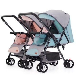 Xe đẩy đôi tách đơn cao cấp cho bé BAIBIBO KIDS