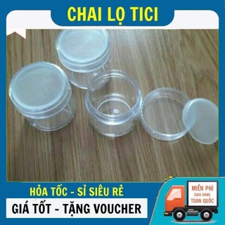 Hũ hộp nhựa tròn trong 20g/30g