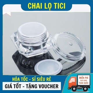 Hũ hộp kim cương 10gram có nắp lót