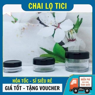 Hũ hộp tròn 20gram đựng mỹ phẩm