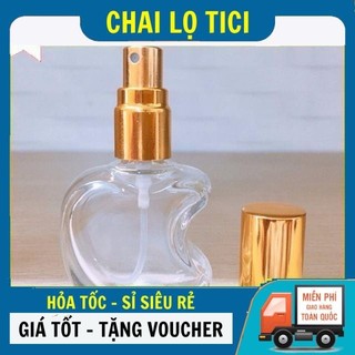 Chai Lọ Chiết Nước Hoa 10ml Hình Táo