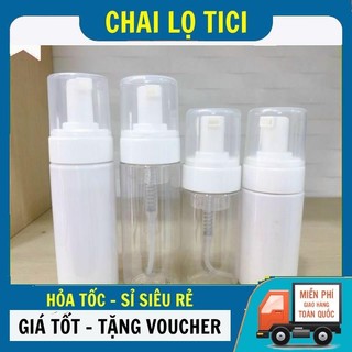 Chai lọ xịt tạo bọt 30ml,50ml,100ml,150ml