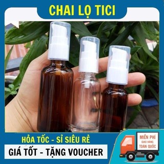 Chai lọ thủy tinh xịt giọt 5ml/10ml chiết mỹ phẩm