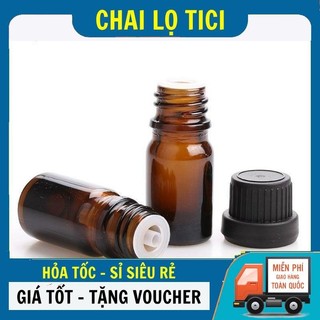 Chai Lọ Đựng Tinh Dầu Nắp Vặn 5ml,10ml,15ml,20ml,30ml Chiết Serum