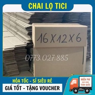 [16x12x6] Thùng Hộp Carton Đóng Gói Hàng , Phụ Kiện Du Lịch