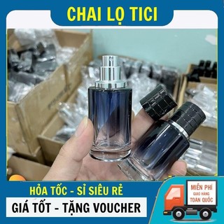 Chai lọ chiết nước hoa ✵ chai lọ đựng dầu thơm tròn 30ml sauvage