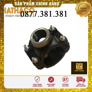 Đai khởi thủy hathaco dùng chia nhánh ống hdpe ra ống ren trong 1/2" và 3/4"