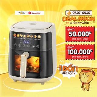 Nồi chiên không dầu 5l bear qzg-f15h1 - hàng chính hãng
