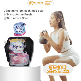 Nước giặt xả 2in1 hygiene nhập khẩu thái lan 1800ml - làm sạch vết bẩn, lưu hương thơm ngát