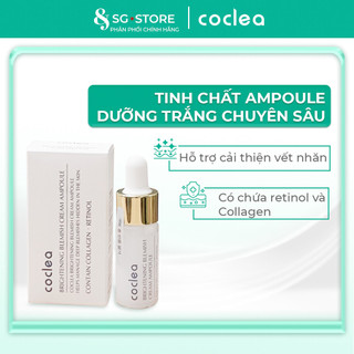 Tinh chất trắng da, mờ thâm nám Coclea Brightening Blemish Cream Ampoule 10ml, serum huyết thanh