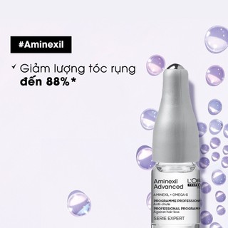 Tinh chất giảm rụng tóc L'Oréal Professionnel Aminexil Advanced 10x6ml