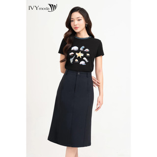 Áo thun isla tee nữ ivy moda ms 57m8776