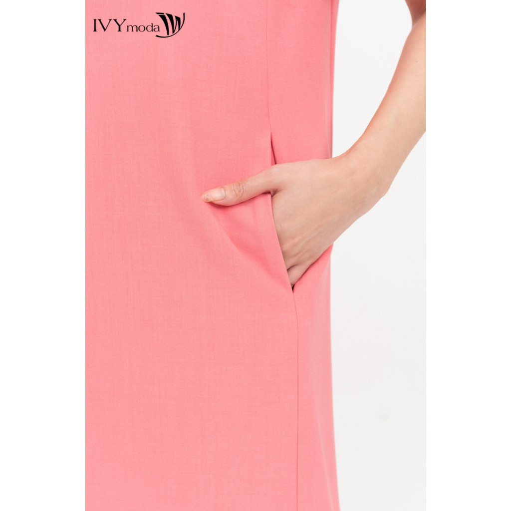 Aurora Dress - Đầm suông dệt burn out nữ IVY moda MS 47M8761 | BigBuy360 - bigbuy360.vn