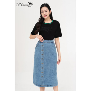 Áo thun spring time nữ ivy moda ms 57m8788