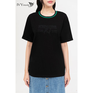 Áo thun Spring Time nữ IVY moda MS 57M8788