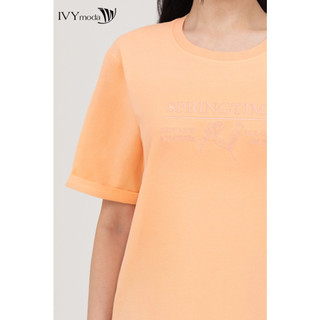 Áo thun Spring Time nữ IVY moda MS 57M8788