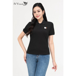 Áo polo cartoon nữ ivy moda ms 57m8048