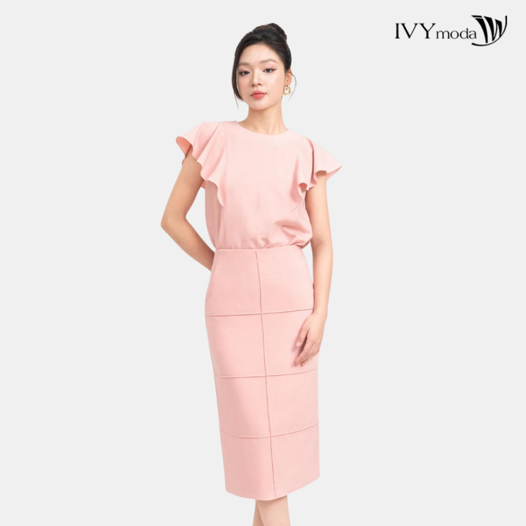 Áo sơ mi tay cách điệu nữ Clover IVY moda MS 16M8812 | BigBuy360 - bigbuy360.vn