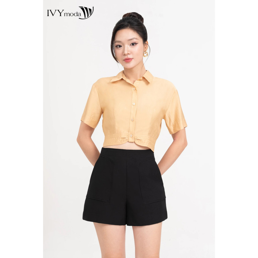Quần shorts Tuysi túi kiểu nữ IVY moda MS 20M8805 | BigBuy360 - bigbuy360.vn