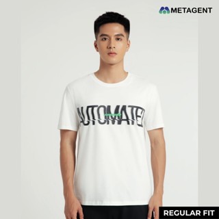 Áo thun nam in hình dáng Regular Fit Metagent MS 57E3583