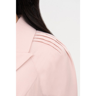 Áo Sơ Mi Cổ V Chiết Eo nữ IVY moda MS 17B9574