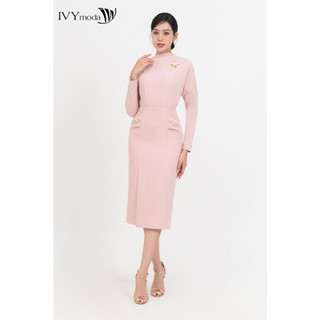 Đầm ôm tuysi kèm phụ kiện nữ ivy moda ms 48b9587