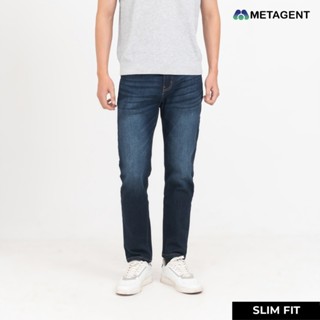 Quần jeans nam co giãn dáng Slim Fit Metagent MS 25E3824