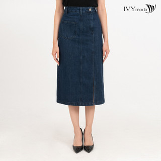 Chân váy jeans dáng dài ivy moda ms 32m7877
